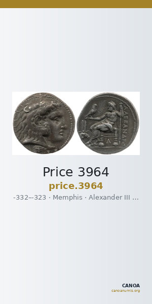 Price 3964 — CANOA