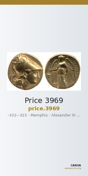 Price 3969 — CANOA