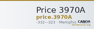 Price 3970A — CANOA