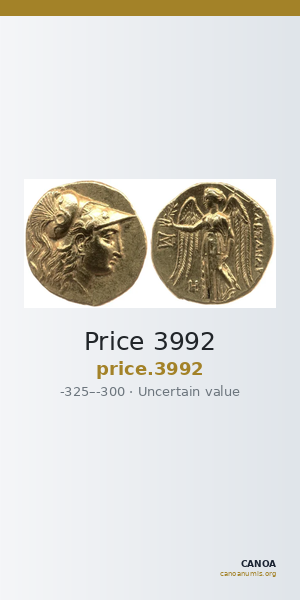 Price 3992 — CANOA