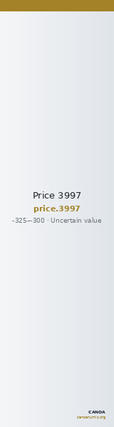 Price 3997 — CANOA