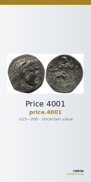 Price 4001 — CANOA