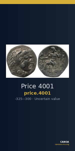 Price 4001 — CANOA