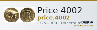 Price 4002 — CANOA