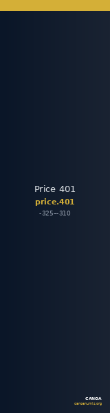 Price 401 — CANOA