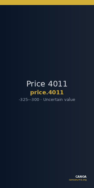Price 4011 — CANOA