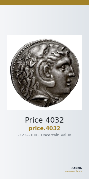 Price 4032 — CANOA