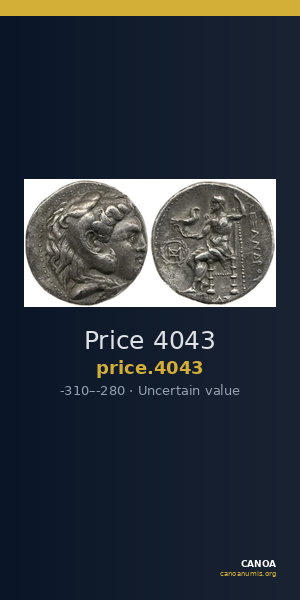 Price 4043 — CANOA