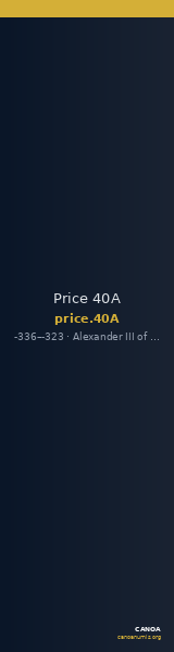 Price 40A — CANOA