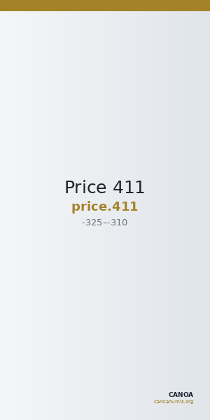 Price 411 — CANOA