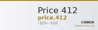Price 412 — CANOA
