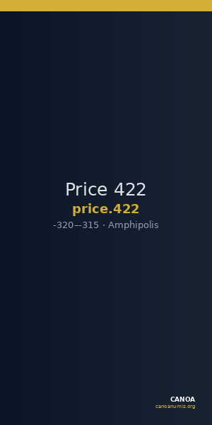 Price 422 — CANOA