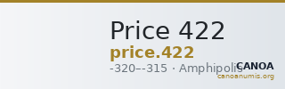 Price 422 — CANOA