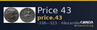 Price 43 — CANOA