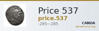 Price 537 — CANOA