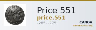 Price 551 — CANOA