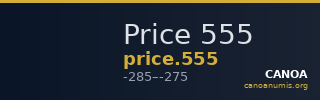 Price 555 — CANOA