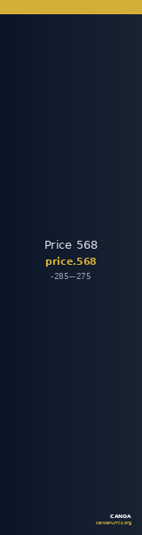 Price 568 — CANOA
