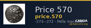 Price 570 — CANOA