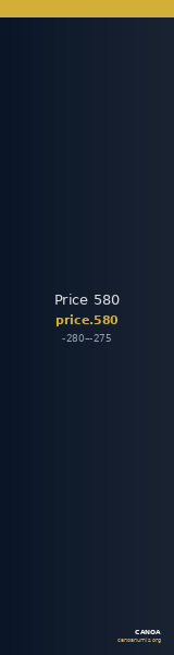 Price 580 — CANOA