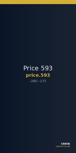 Price 593 — CANOA