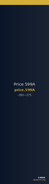 Price 599A — CANOA