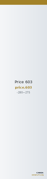Price 603 — CANOA