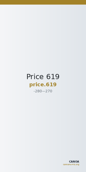 Price 619 — CANOA