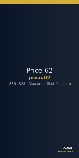 Price 62 — CANOA