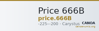 Price 666B — CANOA