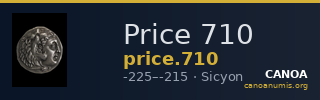 Price 710 — CANOA