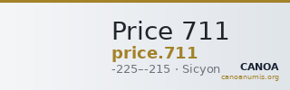 Price 711 — CANOA