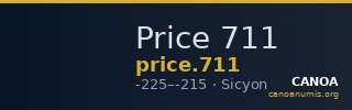 Price 711 — CANOA