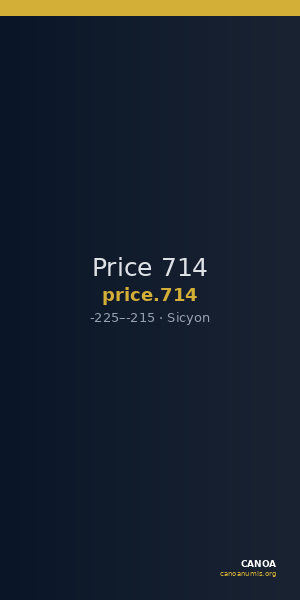 Price 714 — CANOA