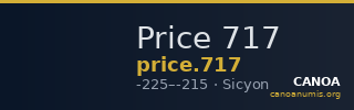 Price 717 — CANOA