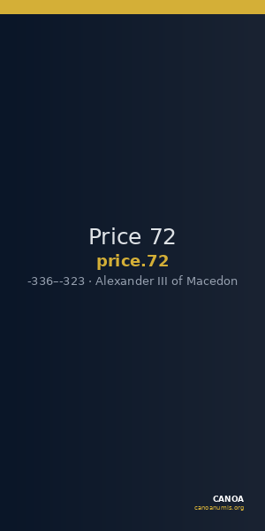 Price 72 — CANOA