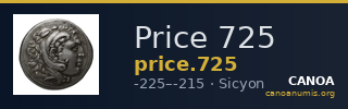 Price 725 — CANOA