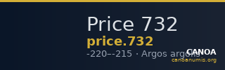 Price 732 — CANOA
