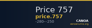 Price 757 — CANOA