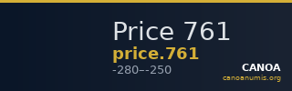 Price 761 — CANOA