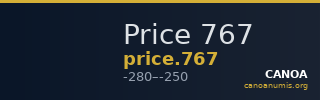 Price 767 — CANOA