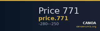 Price 771 — CANOA