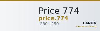 Price 774 — CANOA