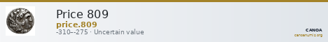 Price 809 — CANOA