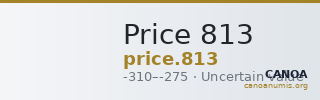 Price 813 — CANOA