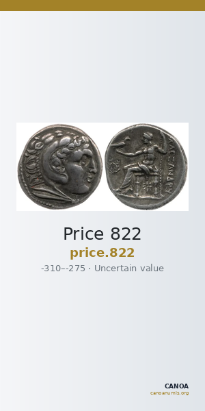 Price 822 — CANOA