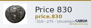Price 830 — CANOA