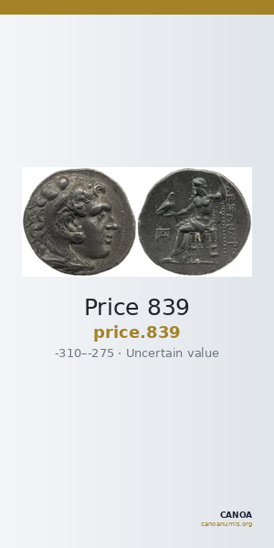 Price 839 — CANOA