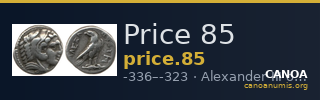 Price 85 — CANOA
