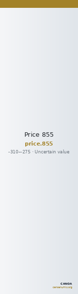 Price 855 — CANOA